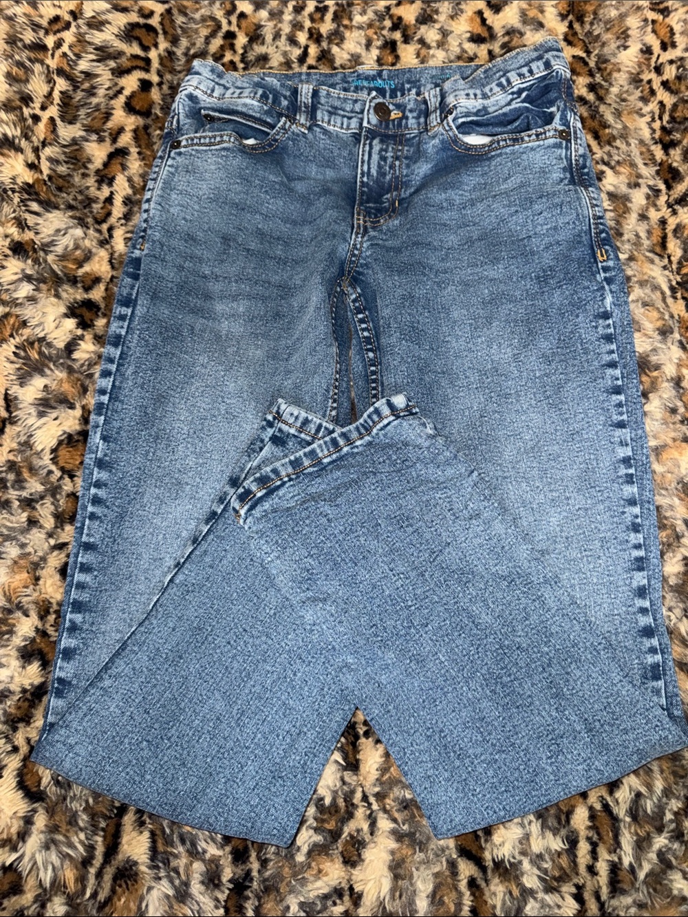 Kids Blue Denim Jeans - Casual Straight Fit
